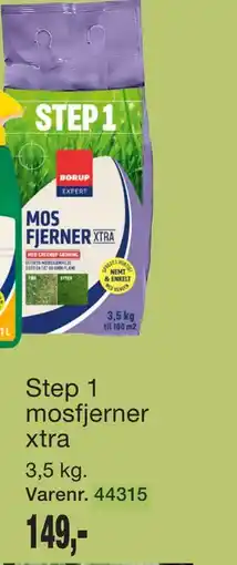 Harald Nyborg Step 1 mosfjerner xtra tilbud