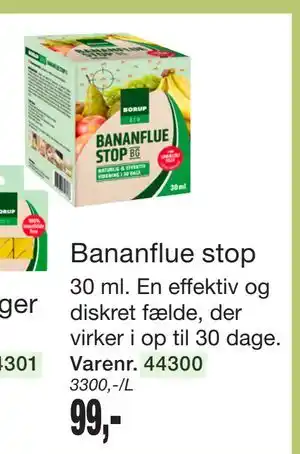 Harald Nyborg Bananflue stop tilbud