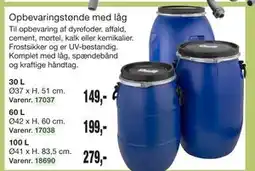 Harald Nyborg Opbevaringstønde med låg tilbud