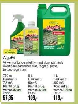 Harald Nyborg AlgeFri tilbud