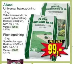 Harald Nyborg Universal havegødning tilbud