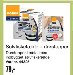 Harald Nyborg Sølvfiskefælde + dørstopper tilbud