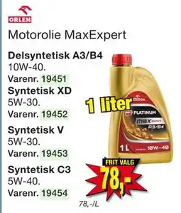 Harald Nyborg Motorolie MaxExpert tilbud