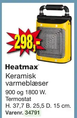 Harald Nyborg Keramisk varmeblæser tilbud