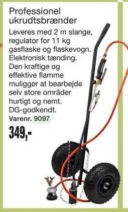 Harald Nyborg Professionel ukrudtsbrænder tilbud