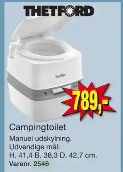 Harald Nyborg Campingtoilet tilbud