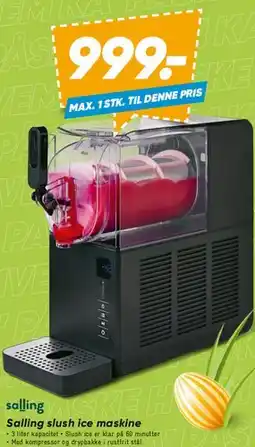 Bilka Slush ice maskine tilbud