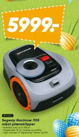 Bilka Segway Navimow i105 robotplæneklipper tilbud