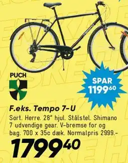 Bilka E-Travel el-cykel tilbud