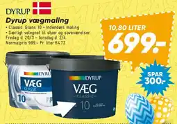Bilka Dyrup vægmaling (VÆG Classic) tilbud