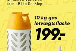 Bilka 10 kg gas flaske (levnedsgas/letvægtsflaske) tilbud