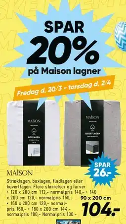 Bilka Maison lagen tilbud