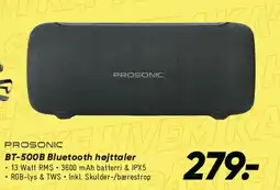 Bilka PROSONIC BT-500B Bluetooth højttaler tilbud