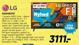 Bilka LG 50 QNED 4K Smart TV tilbud