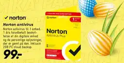 Bilka Norton Antivirus Plus tilbud