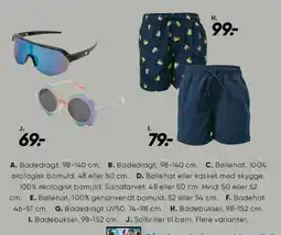 Bilka Children's swim/shorts (and sunglasses area) tilbud