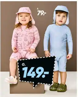 Bilka Baby/toddler UV-swimsuit tilbud