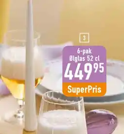 Imerco 6-pak Ølglas 52 cl tilbud