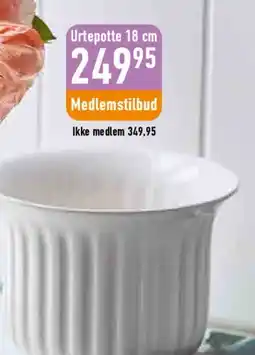 Imerco Urtepotte 18 cm tilbud