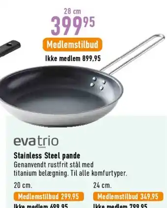 Imerco Stainless Steel pande tilbud