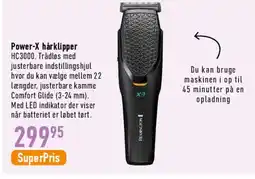 Imerco Power-X hårklipper HC3000 tilbud