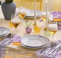 Imerco Eslau Lilje vase Støvet blå. 20 cm., Medlemspris tilbud