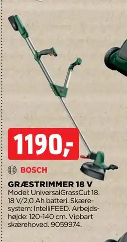 jem & fix GRÆSTRIMMER 18 V tilbud