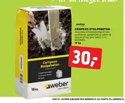 jem & fix CEMPEXO STOLPEBETON tilbud