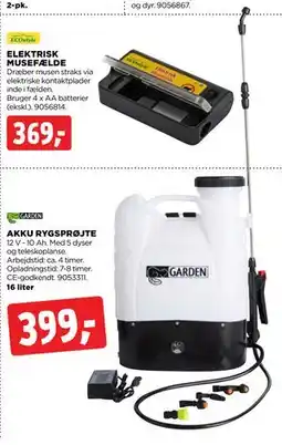 jem & fix AKKU RYGSPRØJTE tilbud