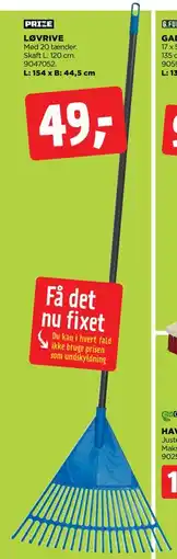 jem & fix LØVRIVE tilbud