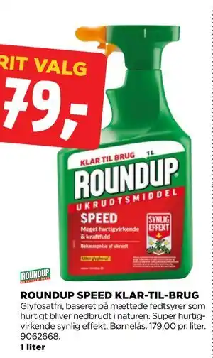 jem & fix ROUNDUP SPEED KLAR-TIL-BRUG tilbud