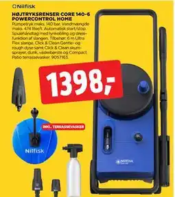 jem & fix HØJTRYKSRENSER CORE 140-6 POWERCONTROL HOME tilbud