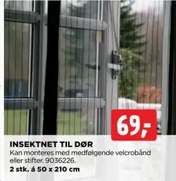 jem & fix INSEKTNET TIL DØR tilbud