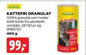 jem & fix KATTEFRI GRANULAT tilbud