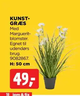 jem & fix KUNSTGRÆS tilbud