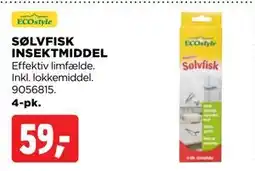 jem & fix SØLVFISK INSEKTMIDDEL tilbud