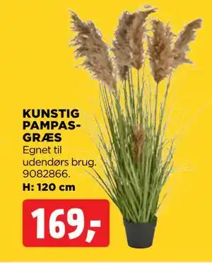 jem & fix KUNSTIG PAMPASGRÆS tilbud