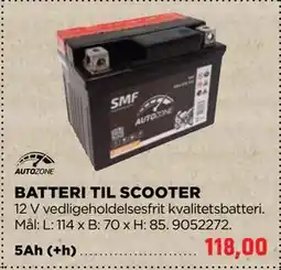 jem & fix BATTERI TIL SCOOTER tilbud