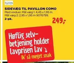 jem & fix SIDEVÆG TIL PAVILLON COMO tilbud