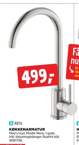 jem & fix KØKKENARMATUR tilbud