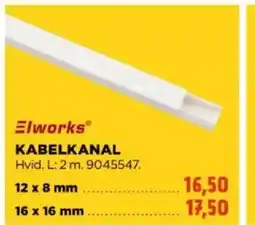 jem & fix Elworks kabelkanal tilbud