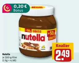 REWE DE Nutella tilbud