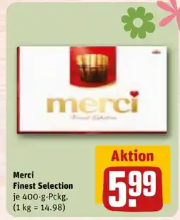 REWE DE Merci Finest Selection tilbud