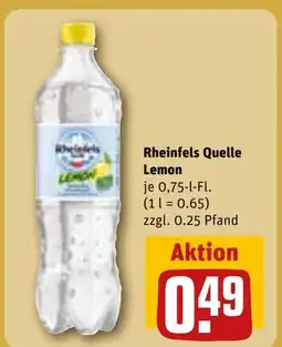 REWE DE Rheinfels Quelle Lemon tilbud