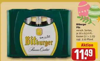 REWE DE Bitburger Pils tilbud