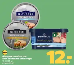 Netto Glyngøre premium tun eller Bornholms torskeroegn tilbud