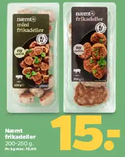 Netto Nemt frikadeller tilbud