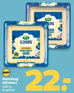 Netto Klovborg skivesost tilbud