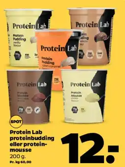 Netto Protein Lab proteinbudding / protein-mousse tilbud