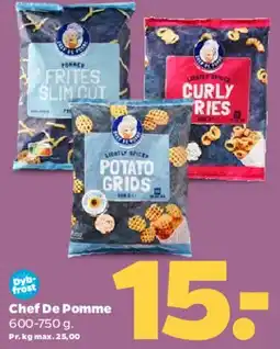 Netto Friture-/pommes produkter (Chef De Pomme) tilbud